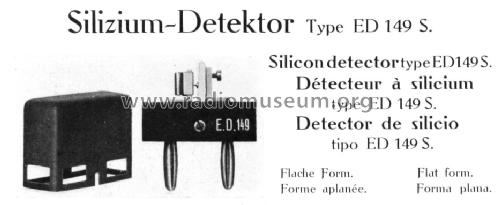 Aufsteck-Silizium-Detektor ED149S; Telefunken (ID = 236491) Radio part