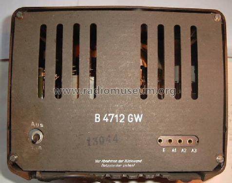 B4712GW; Telefunken (ID = 49827) Radio