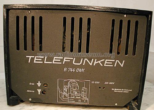 B744GWK; Telefunken (ID = 1379778) Radio