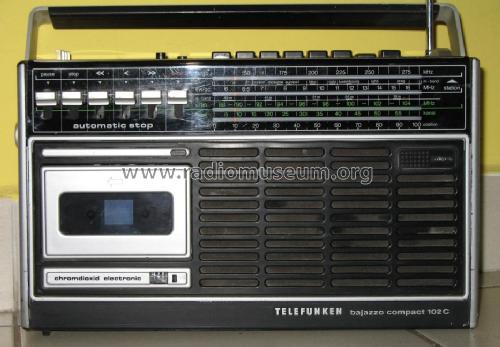Bajazzo compact 102C; Telefunken (ID = 1428394) Radio