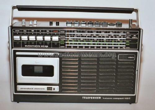Bajazzo compact 102C; Telefunken (ID = 60659) Radio