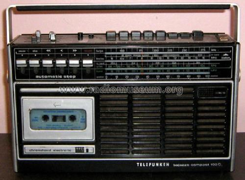 Bajazzo compact 102C; Telefunken (ID = 925698) Radio