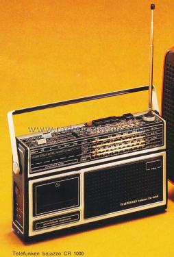 Bajazzo CR1000; Telefunken (ID = 1282293) Radio