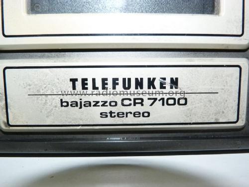 Bajazzo CR 7100 Stereo; Telefunken (ID = 1780258) Radio