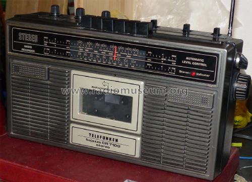 Bajazzo CR 7100 Stereo; Telefunken (ID = 1898237) Radio