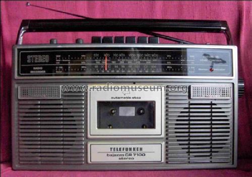Bajazzo CR 7100 Stereo; Telefunken (ID = 531191) Radio