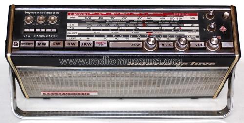 Bajazzo de luxe 201; Telefunken (ID = 2676057) Radio