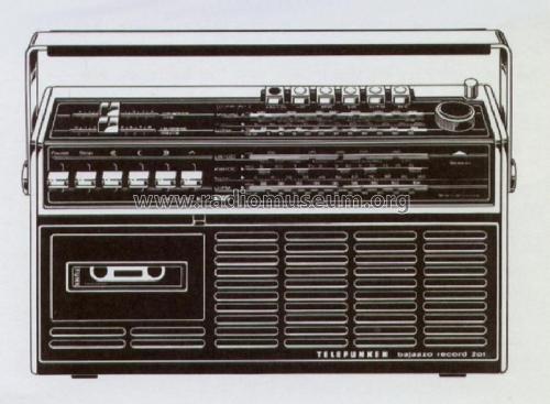 Bajazzo Record 201; Telefunken (ID = 394994) Radio