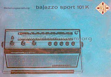 Bajazzo Sport 101K; Telefunken (ID = 656380) Radio
