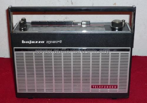 bajazzo sport 201; Telefunken (ID = 940426) Radio