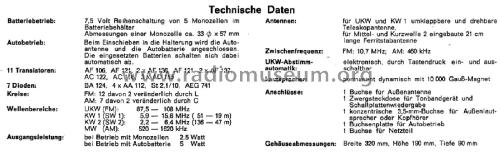 Bajazzo TS 205; Telefunken (ID = 2574531) Radio