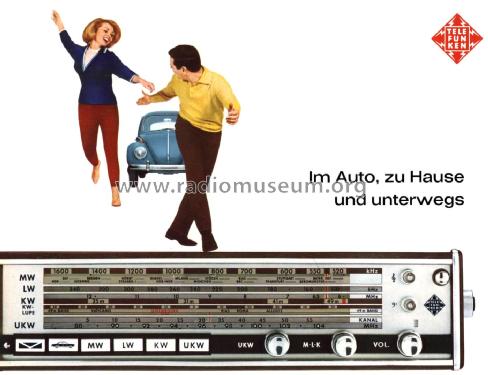 Bajazzo TS-3611; Telefunken (ID = 2680347) Radio