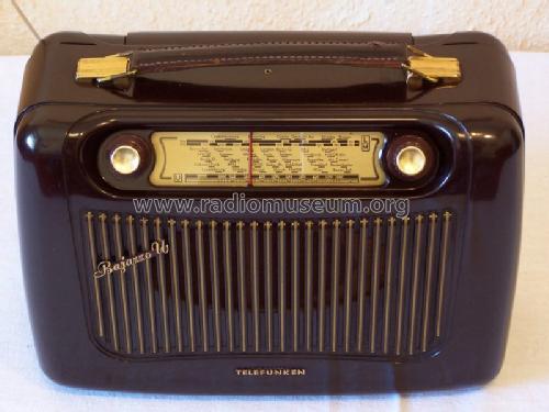 Bajazzo U 54 1954; Telefunken (ID = 375578) Radio