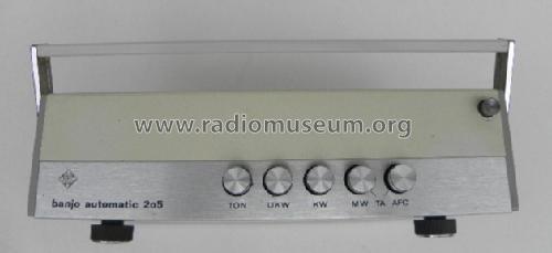 banjo automatic 205; Telefunken (ID = 829165) Radio