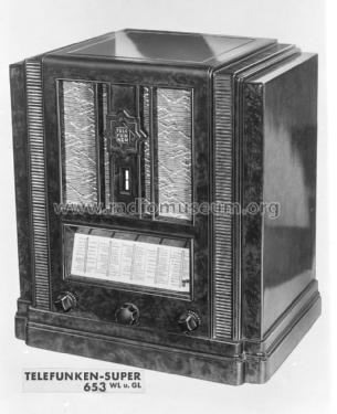 Bayreuth 653WL ; Telefunken (ID = 1767954) Radio