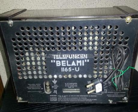 Belami 1165-U; Telefunken (ID = 1597374) Radio