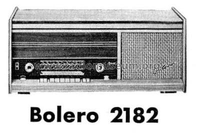 Bolero 2182; Telefunken (ID = 190702) Radio