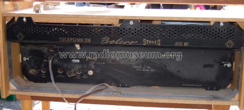 Bolero Stereo 4181W; Telefunken (ID = 668585) Radio