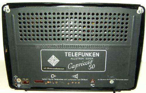 Capriccio 50 GW; Telefunken (ID = 3038781) Radio