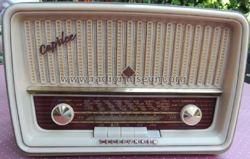 Caprice 1051; Telefunken (ID = 1856862) Radio