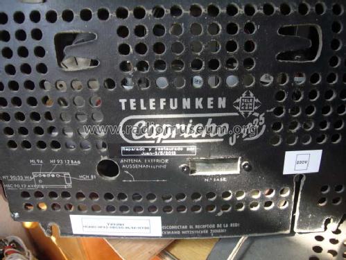 Capricho U2225; Telefunken (ID = 1451619) Radio