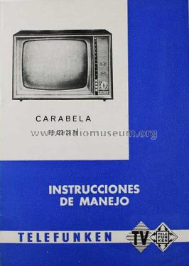 Carabela FE-123 /23 Ta; Telefunken (ID = 2245593) Television