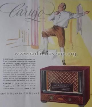 Caruso 767A; Telefunken (ID = 2544007) Radio