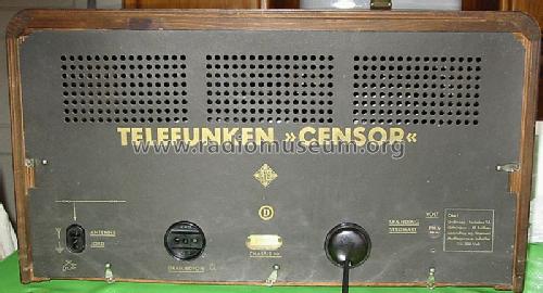 Censor ; Telefunken (ID = 51623) Radio