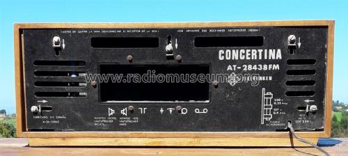 Concertina Stereo AT284-38FM; Telefunken (ID = 2292739) Radio