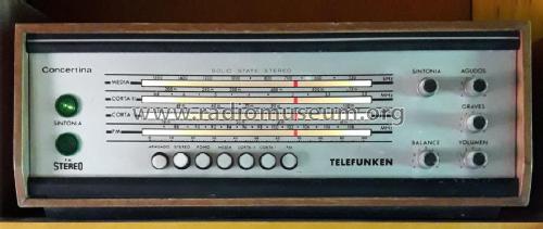 Concertina Stereo AT284-38FM; Telefunken (ID = 2292740) Radio