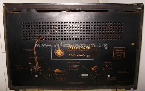 Concertino 53W; Telefunken (ID = 370003) Radio