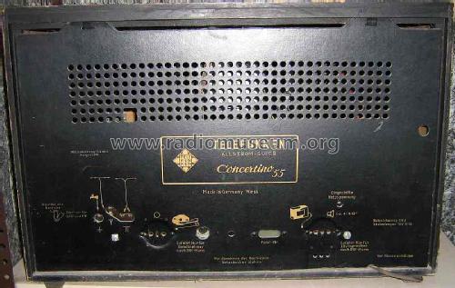 Concertino 55 GW; Telefunken (ID = 446821) Radio
