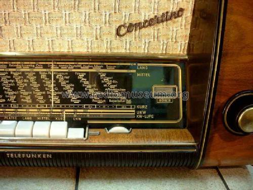 Concertino 55W; Telefunken (ID = 585763) Radio