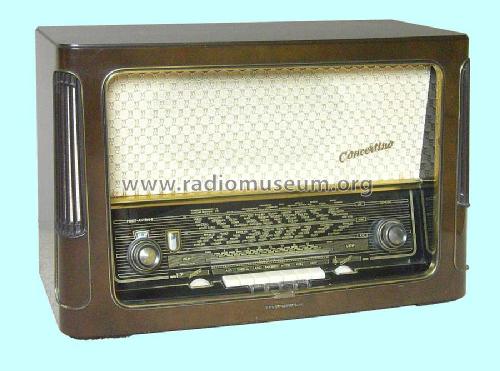 Concertino 7; Telefunken (ID = 1457502) Radio