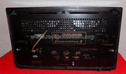 Concertino 9; Telefunken (ID = 1827345) Radio
