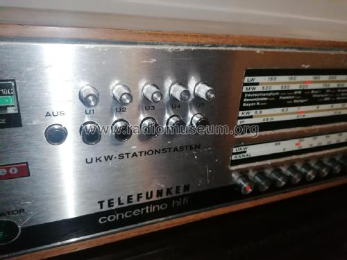 Concertino HiFi 101; Telefunken (ID = 2734834) Radio