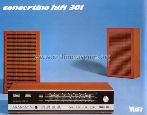 concertino hifi 301; Telefunken (ID = 2087403) Radio
