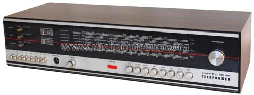 Concertino HiFi 401; Telefunken (ID = 2311196) Radio