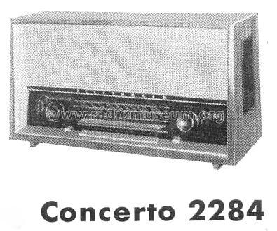 Concerto 2284; Telefunken (ID = 13640) Radio