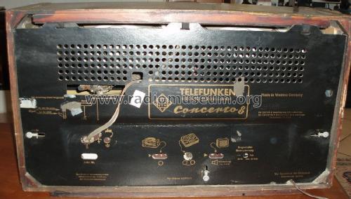 Concerto 8; Telefunken (ID = 3008355) Radio