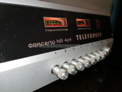 Concerto HiFi 404 Quadro; Telefunken (ID = 2857402) Radio