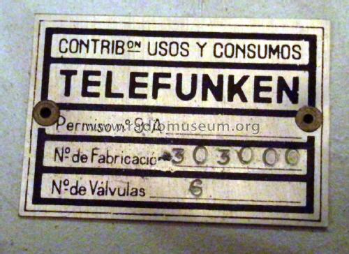 Concierto-57 3D AF-1696 FA-1696-3D; Telefunken (ID = 2543843) Radio