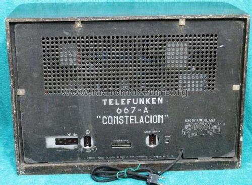 Constelacion 667A; Telefunken (ID = 2091593) Radio