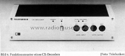 CX Decoder ; Telefunken (ID = 485483) Misc