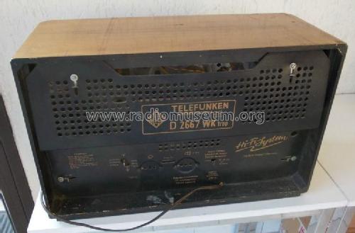 D2667WK trop; Telefunken (ID = 1784793) Radio