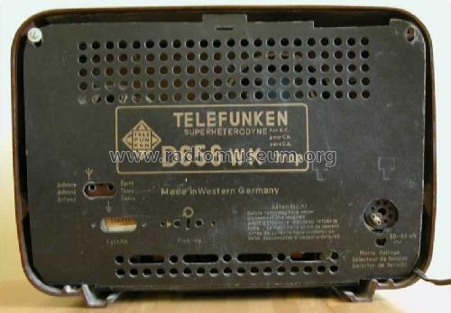 D656WK trop.; Telefunken (ID = 201047) Radio