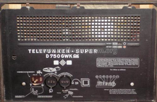 D750GWK; Telefunken (ID = 526534) Radio