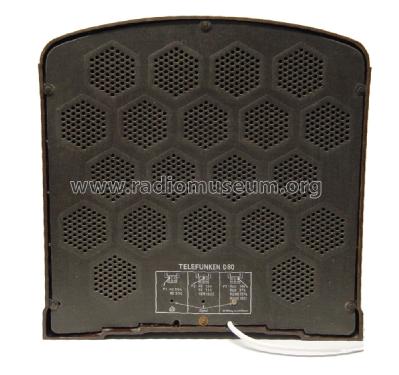 D80; Telefunken (ID = 2668194) Speaker-P