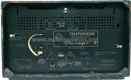 Dacapo 9; Telefunken (ID = 1589070) Radio