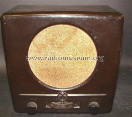 Deutscher Kleinempfänger DKE Sparmodell ohne Entbrummer; Telefunken (ID = 1771114) Radio